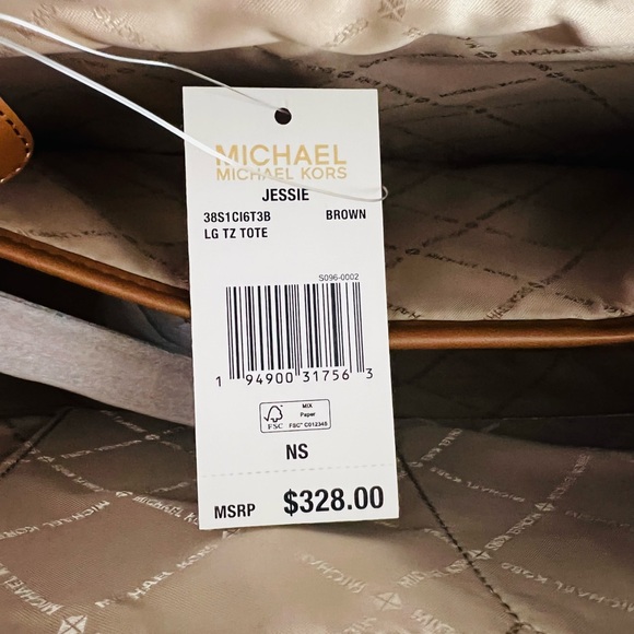 Michael Kors Jessie Large Tote Satchel - Picture 9 of 13